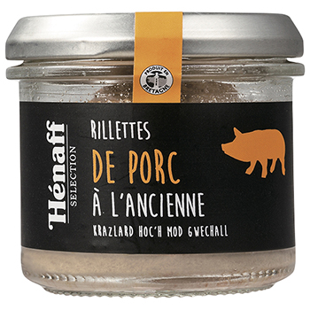 【FOOD de WINE】エナフ 豚肉のリエット トラディショナル 90ｇ / 日仏貿易(HENAFF Pork Rillettes 90g)